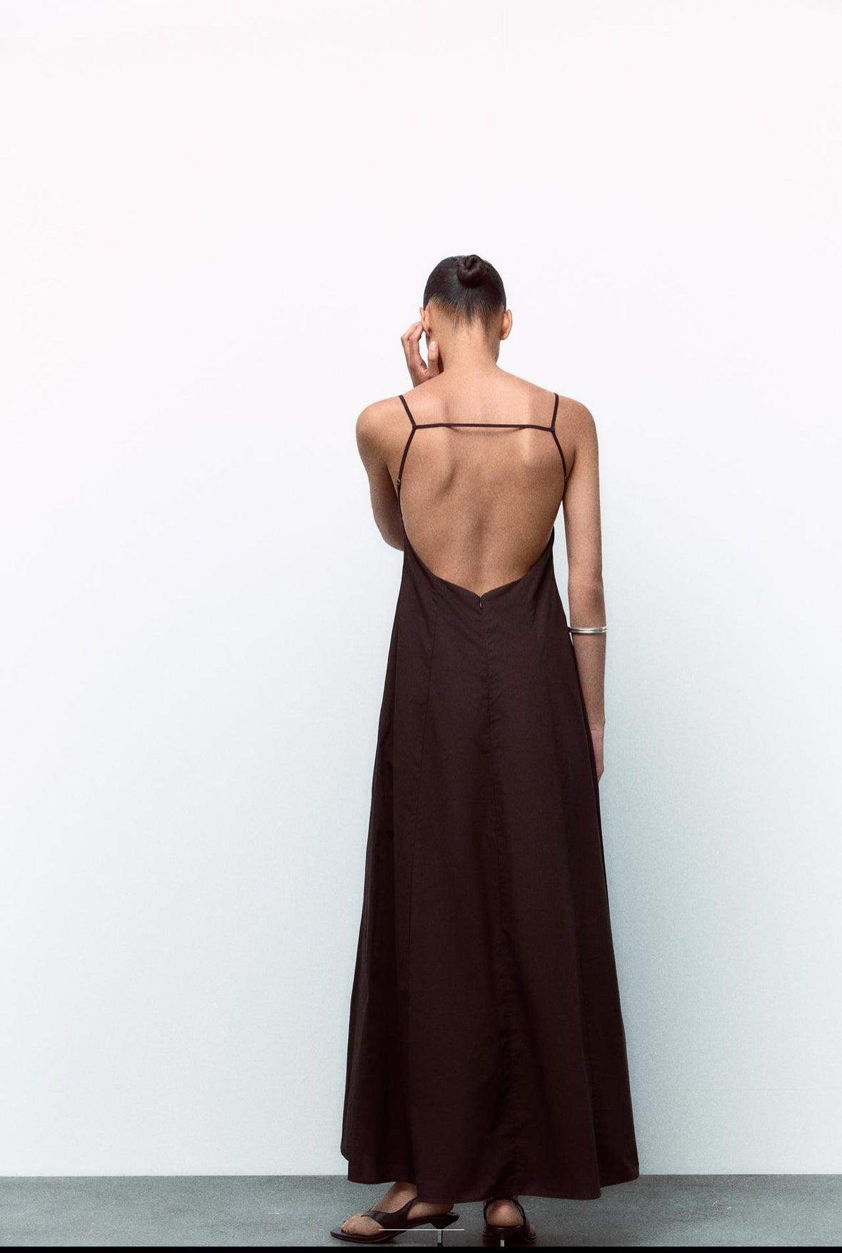 Brown Long Dress