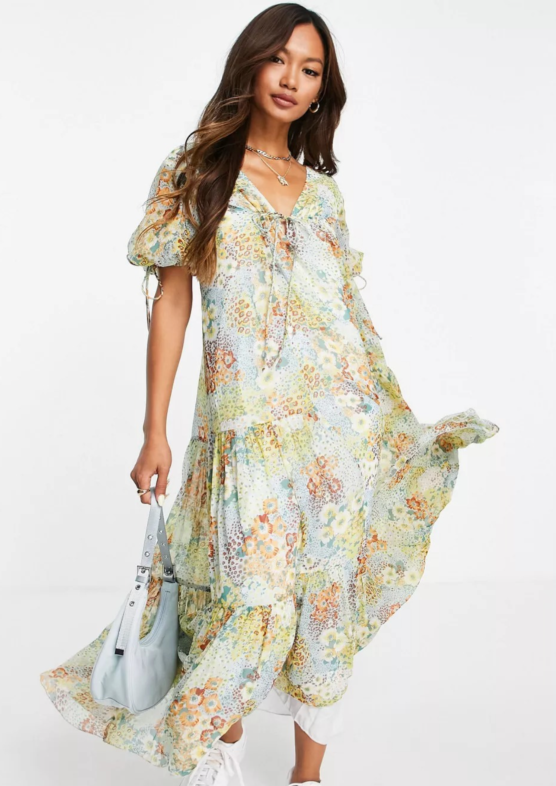 Trapeze Maxi Dress