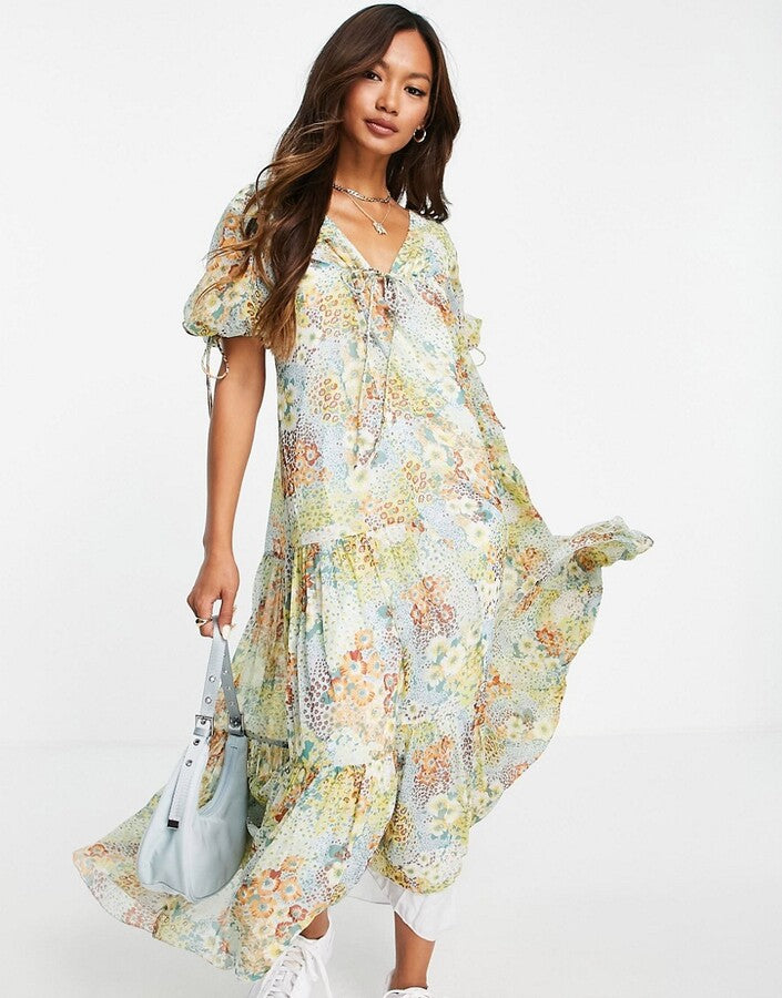 Trapeze Maxi Dress